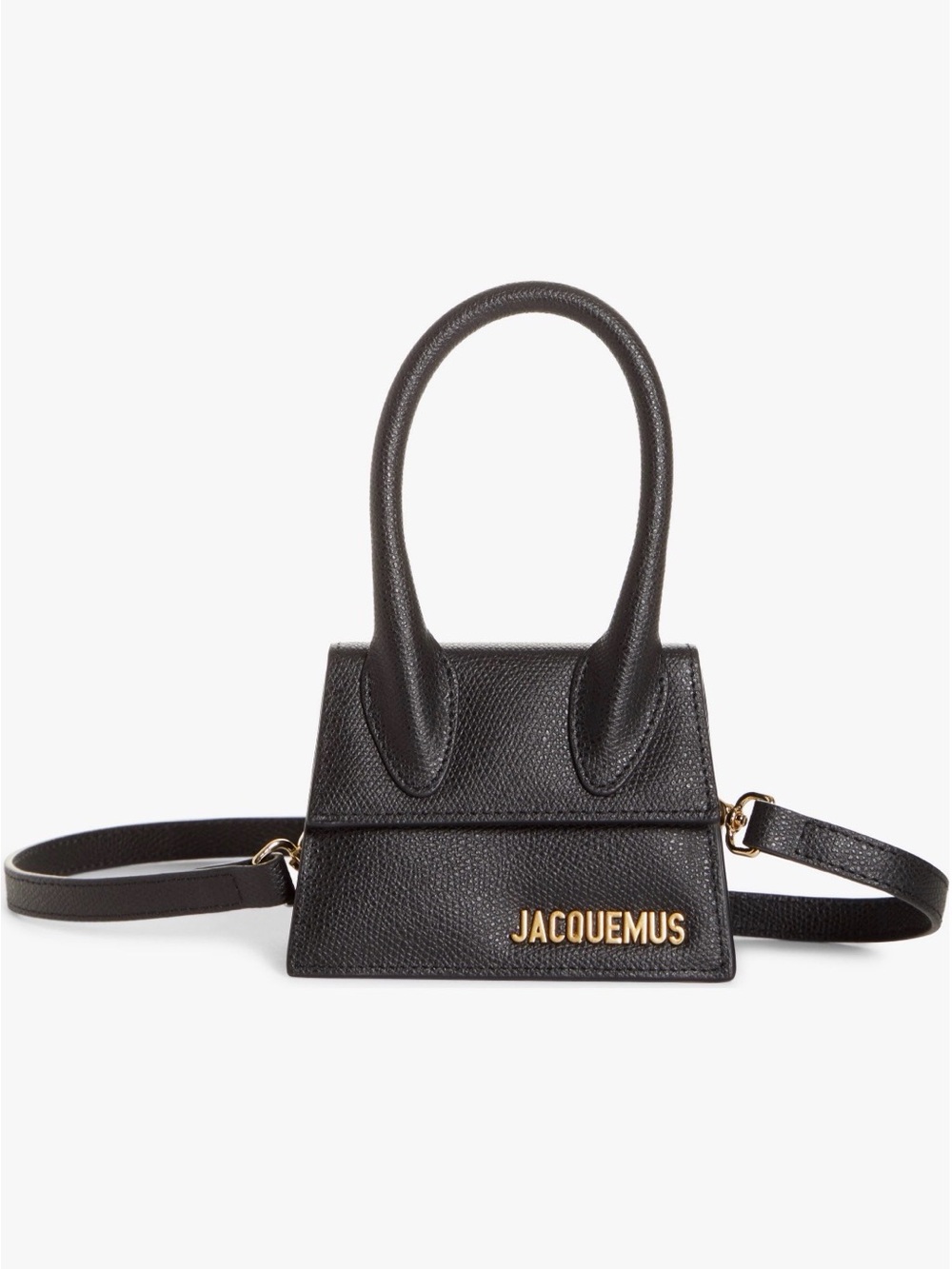 Jacquemus Black Le Chiquito Mini Handle Crossbody